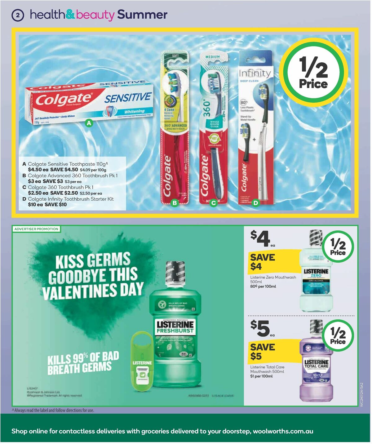 Woolworths Spring Health & Beauty Catalogues from 24 January