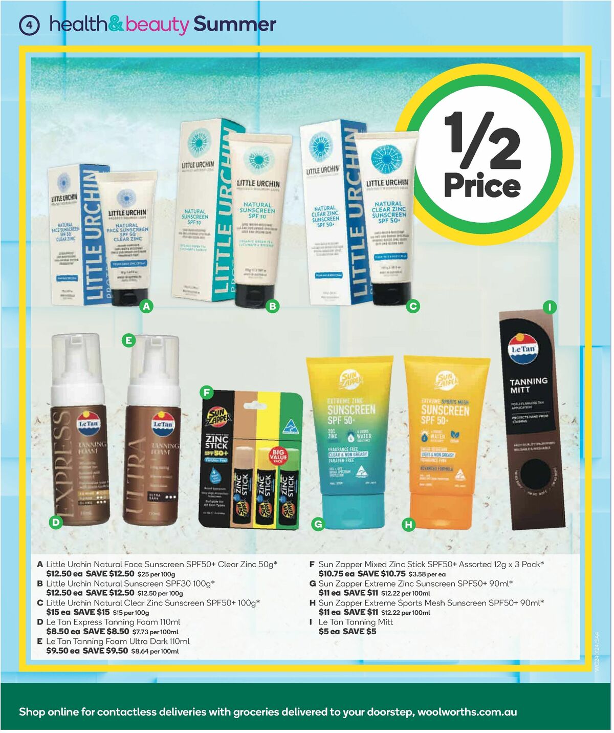 Woolworths Spring Health & Beauty Catalogues from 24 January