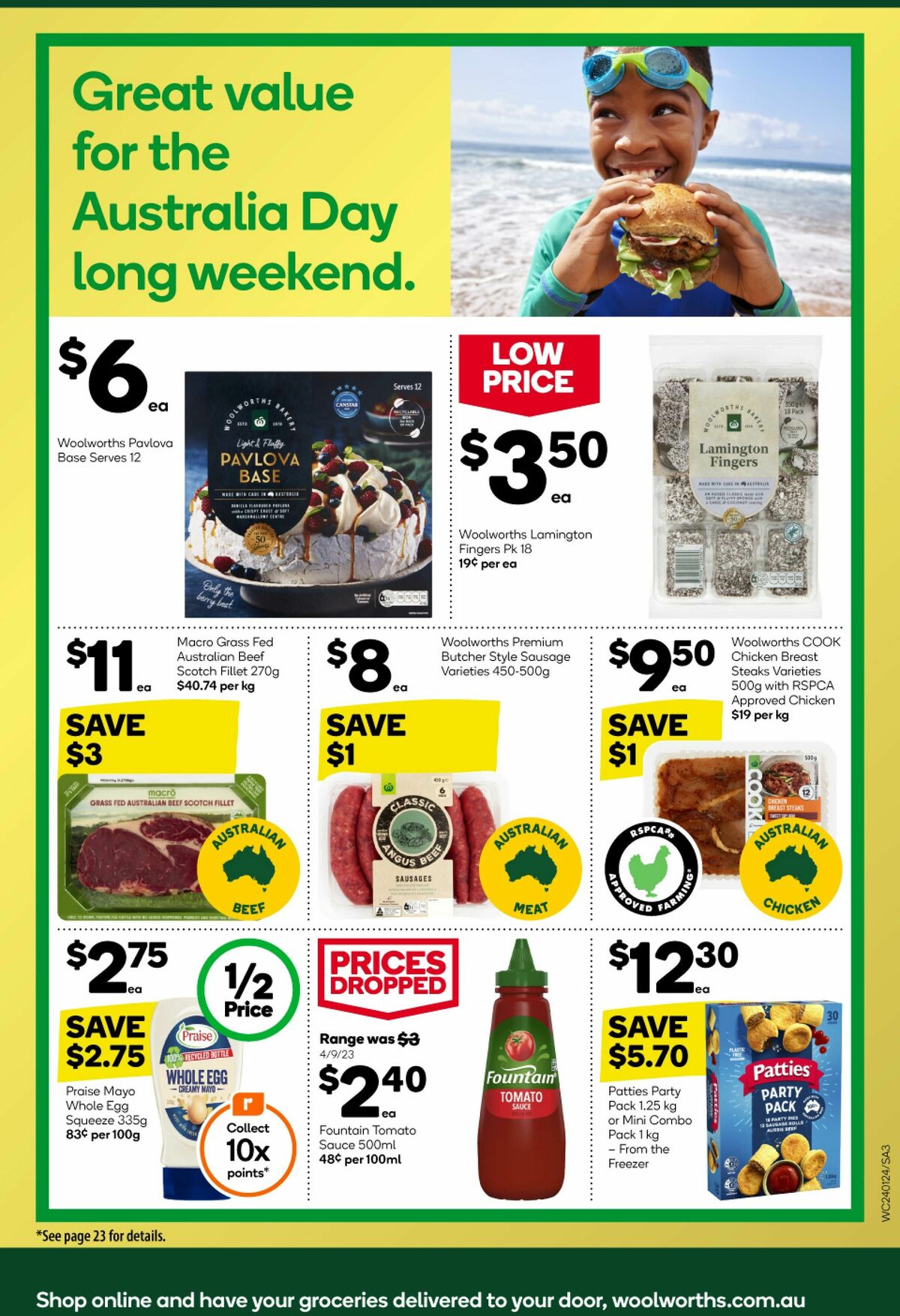 Woolworths Catalogues from 24 January