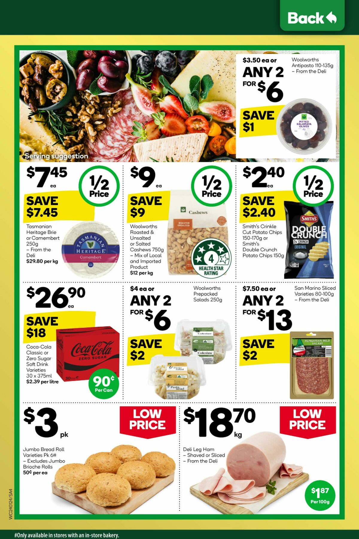 Woolworths Catalogues from 24 January