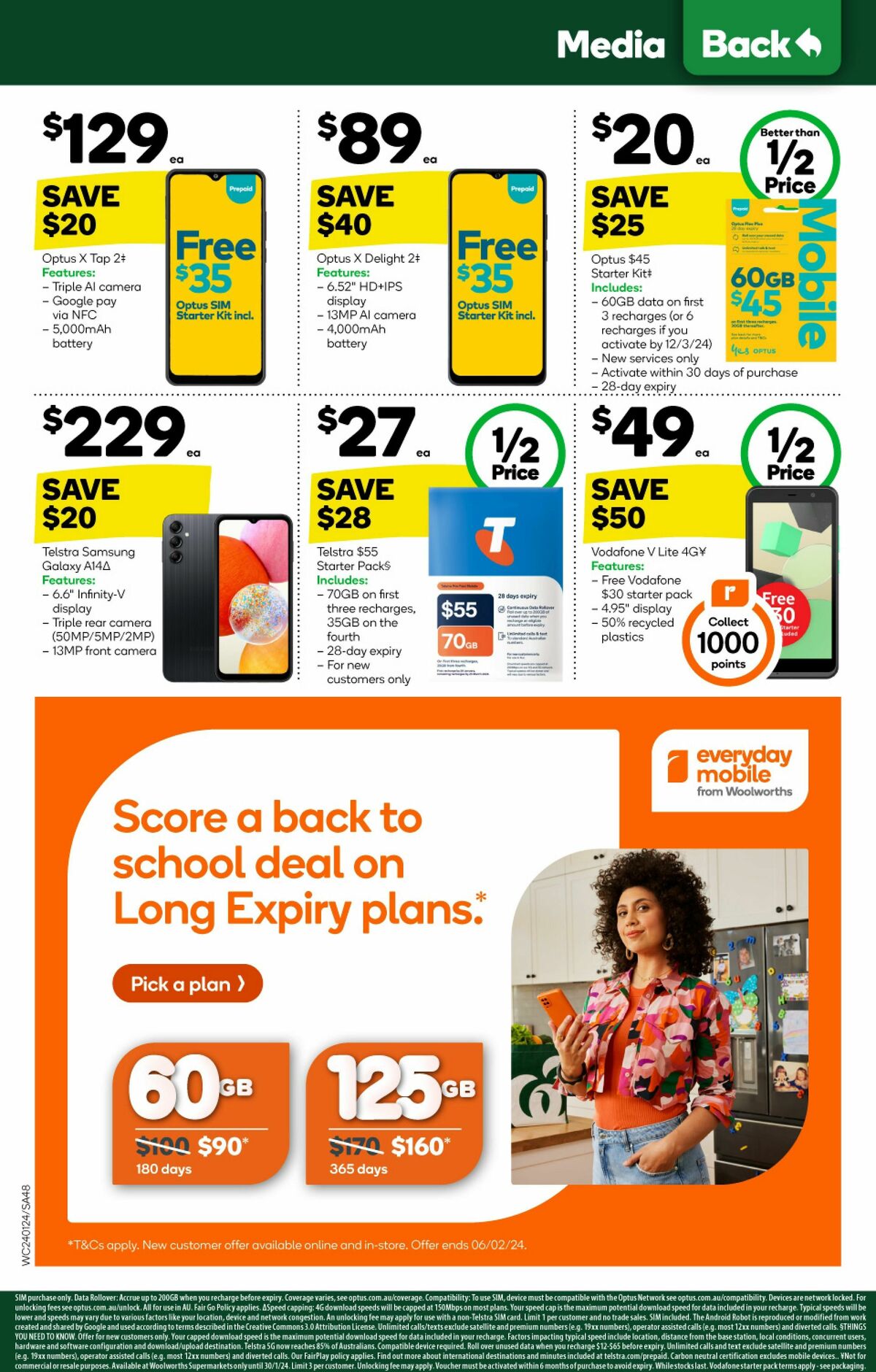 Woolworths Catalogues from 24 January