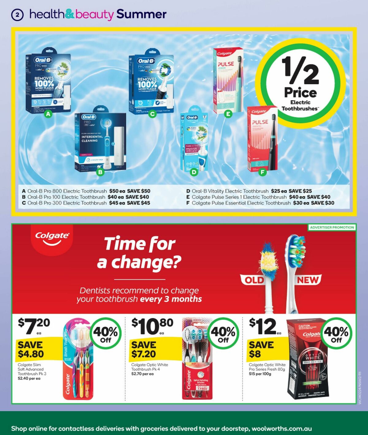 Woolworths Summer Health & Beauty Catalogues from 14 February