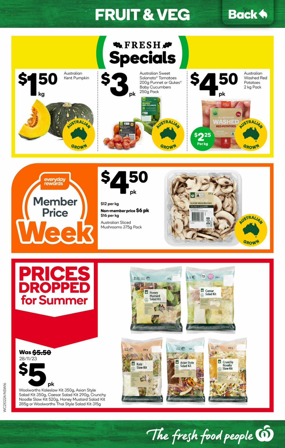 Woolworths Catalogues from 21 February