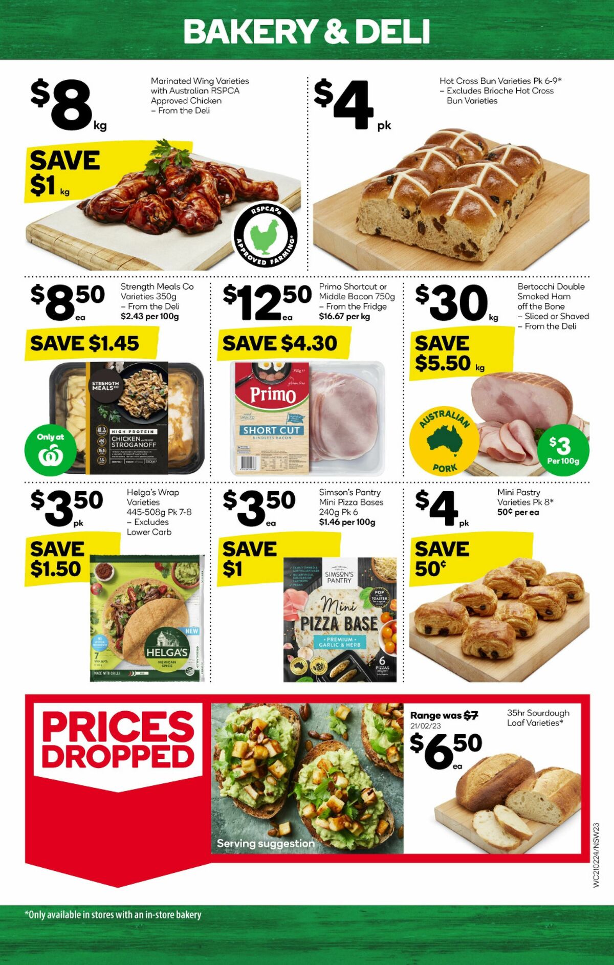 Woolworths Catalogues from 21 February