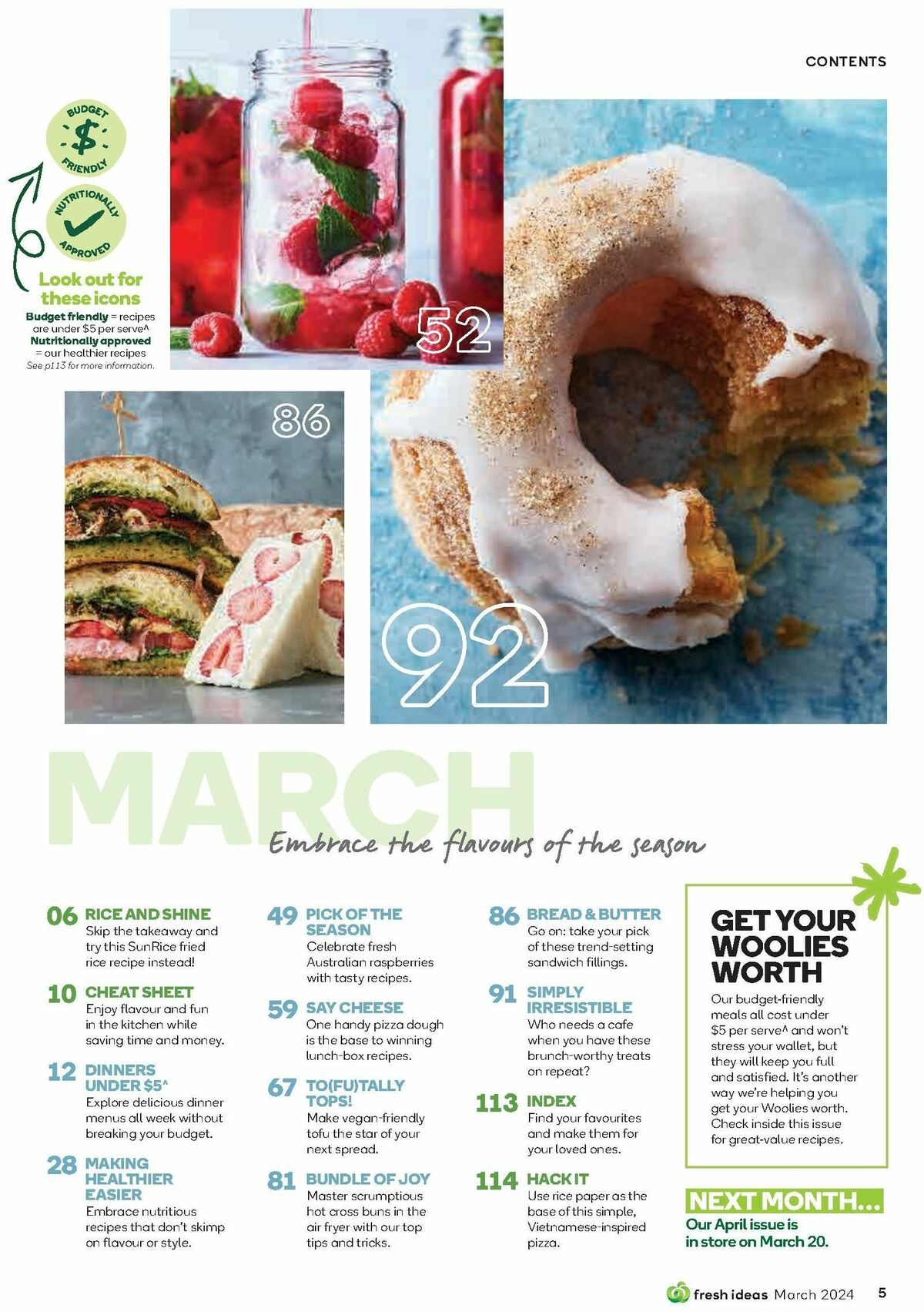 Woolworths Fresh Ideas Magazine March Catalogues from 1 March