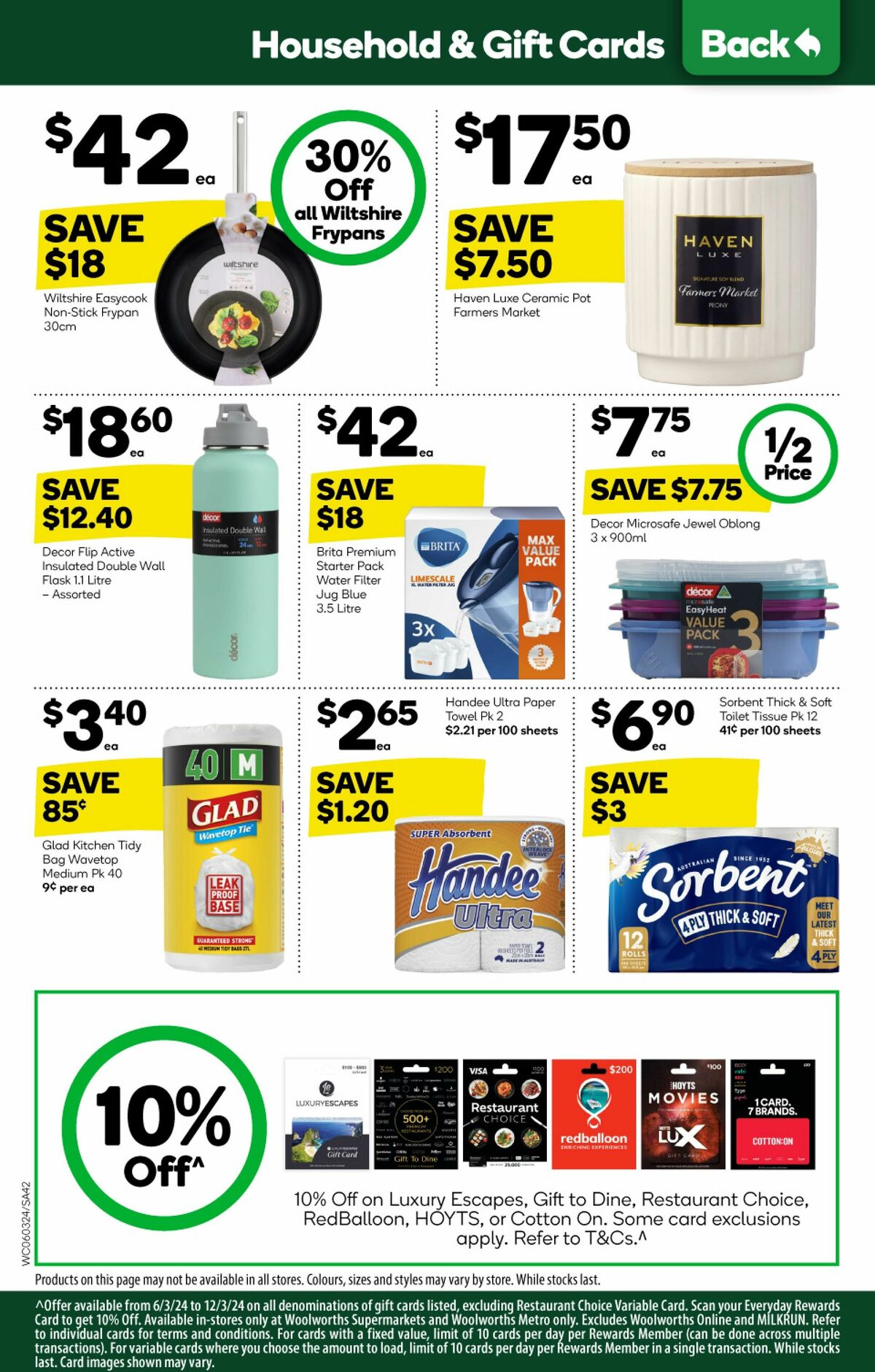 Woolworths Catalogues from 6 March