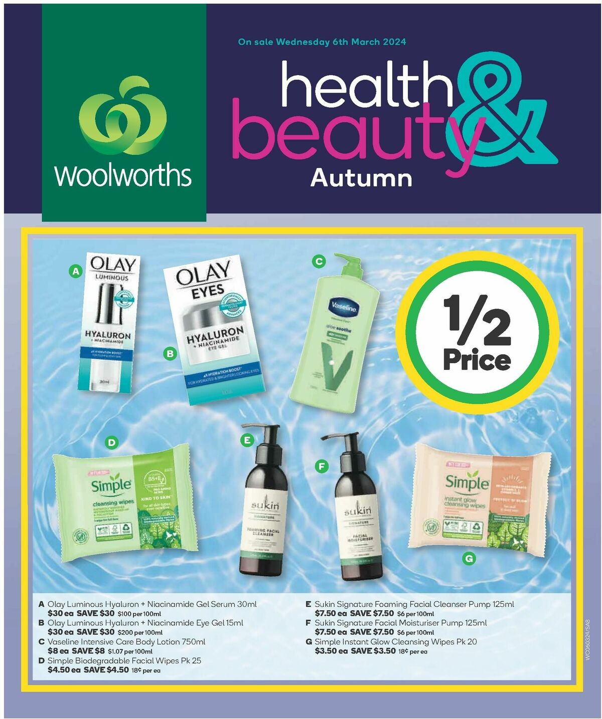 Woolworths Autumn Health & Beauty Catalogues from 5 March