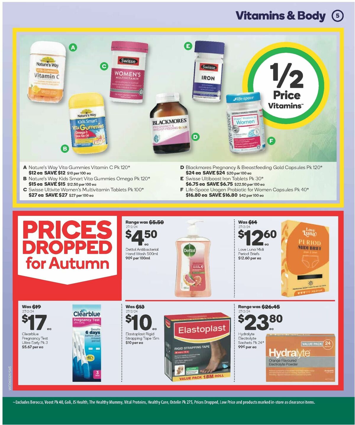 Woolworths Autumn Health & Beauty Catalogues from 5 March