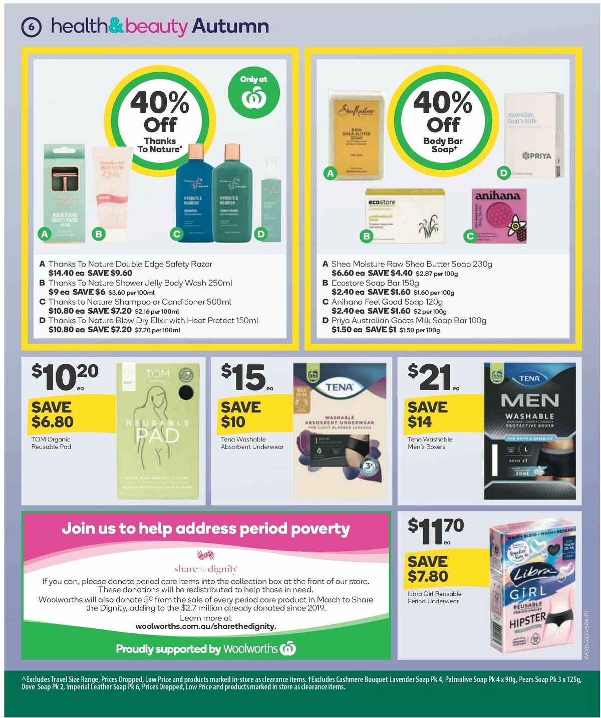 Woolworths Autumn Health & Beauty Catalogues from 5 March