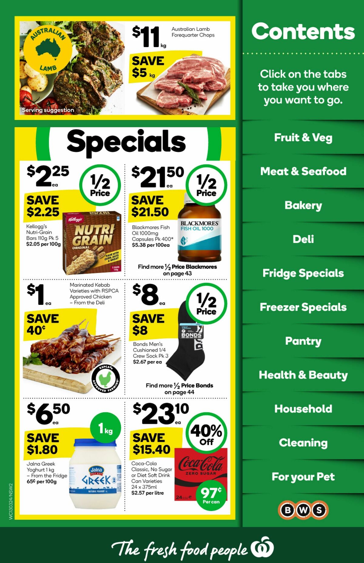 Woolworths Catalogues from 13 March