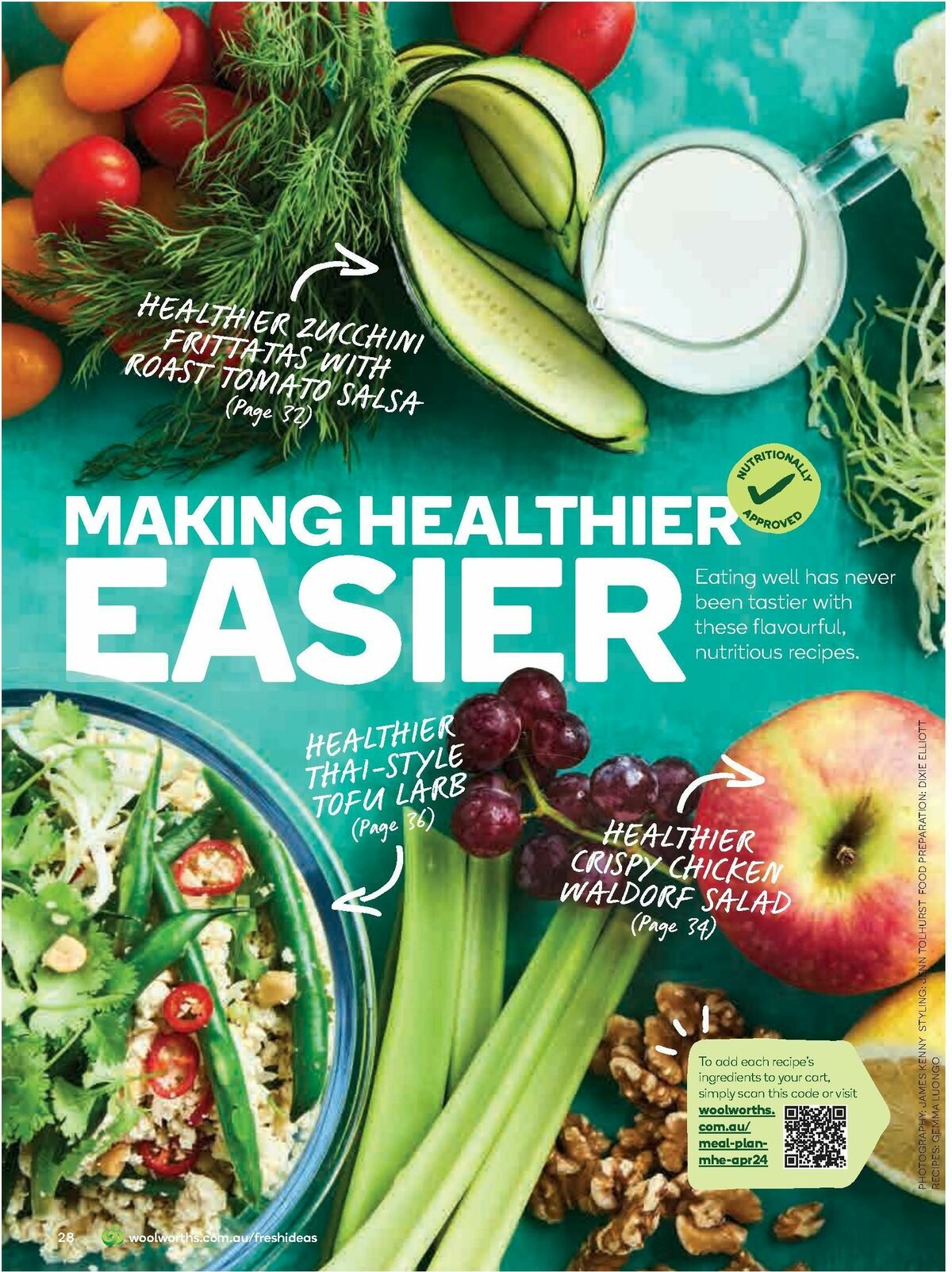 Woolworths Fresh Ideas Magazine April Catalogues from 1 April