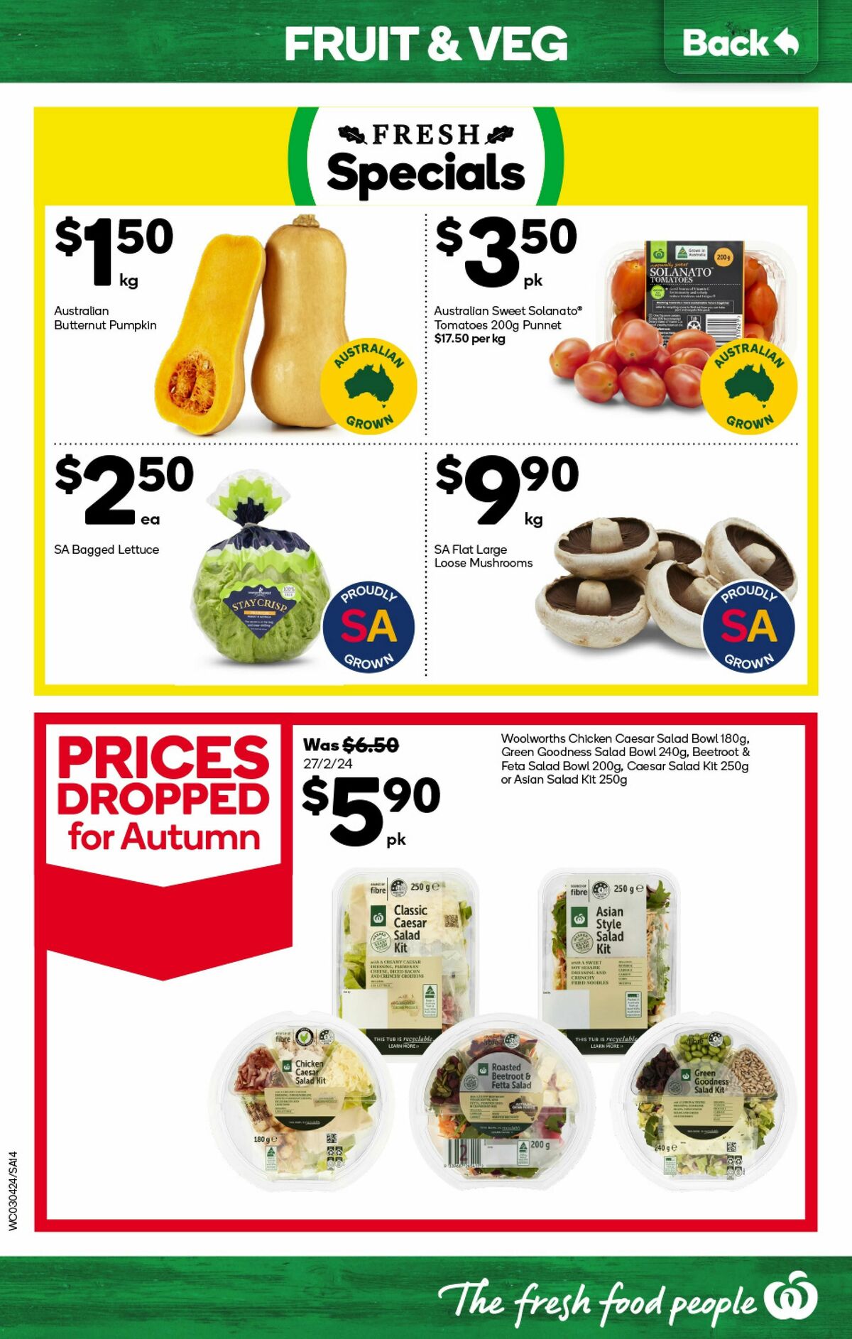 Woolworths Catalogues from 3 April