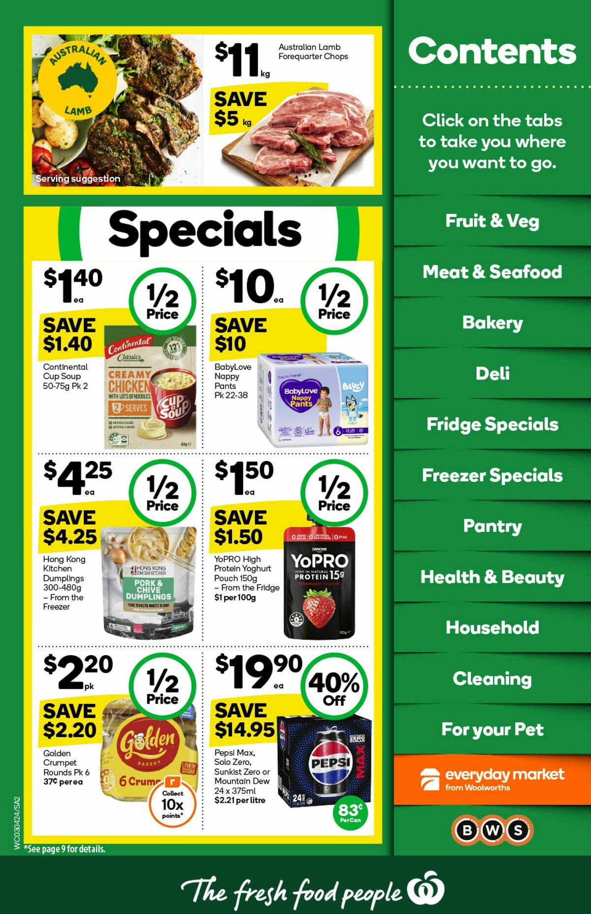 Woolworths Catalogues from 3 April