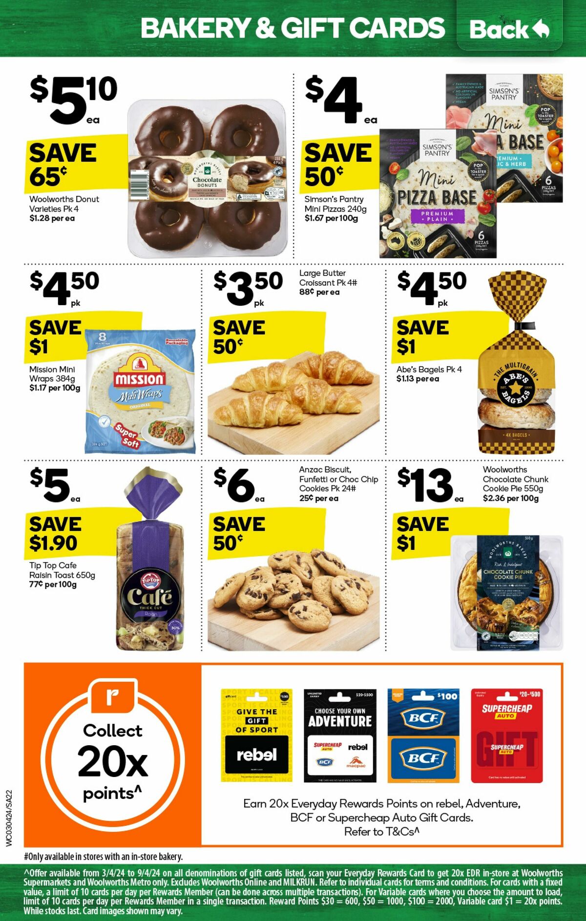 Woolworths Catalogues from 3 April