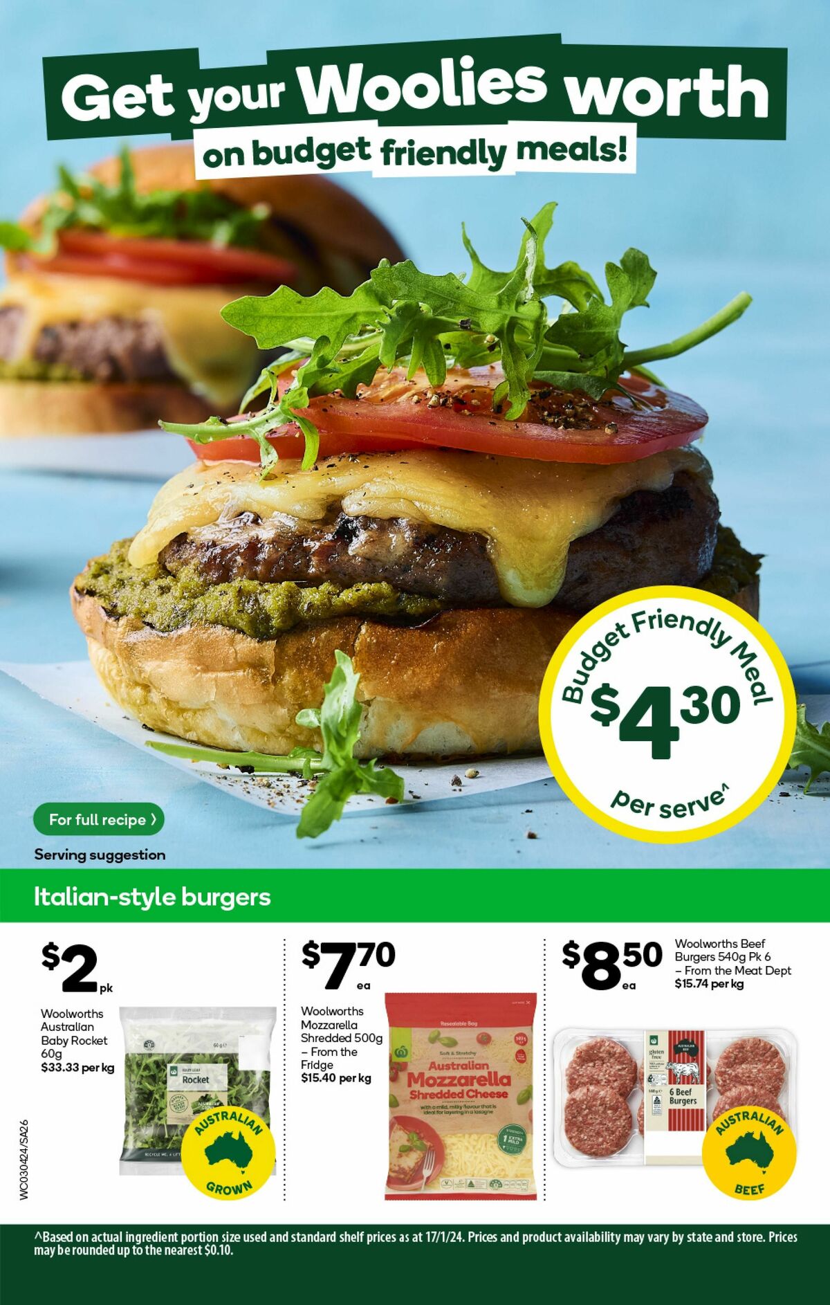 Woolworths Catalogues from 3 April