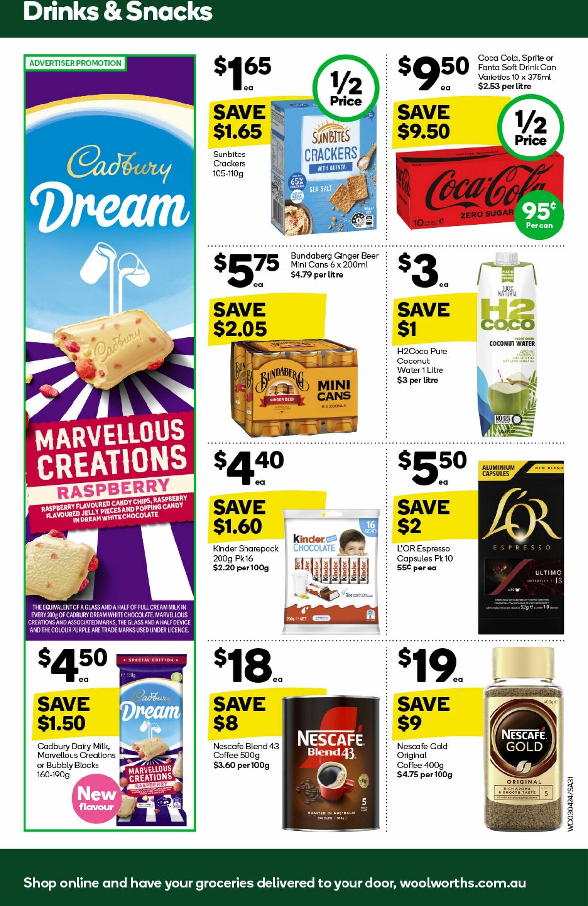 Woolworths Catalogues from 3 April