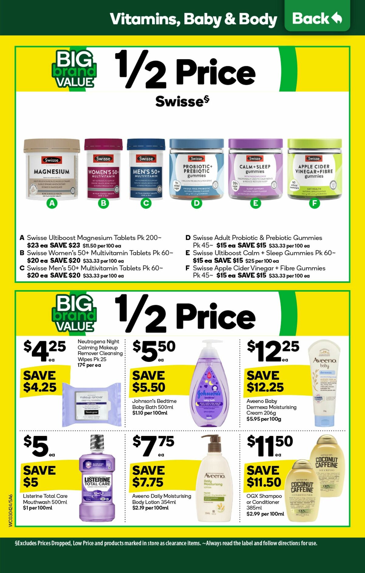 Woolworths Catalogues from 3 April