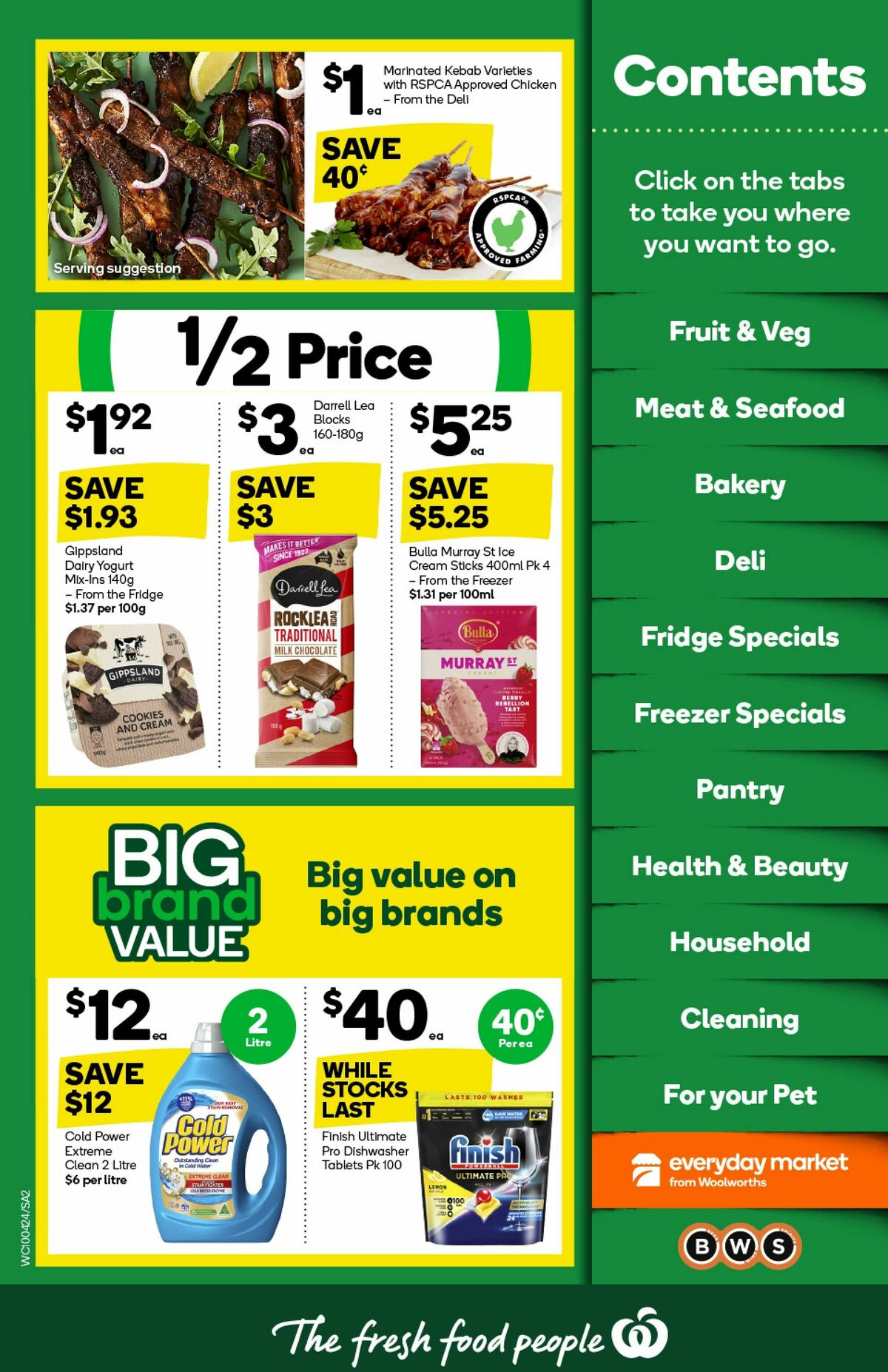 Woolworths Catalogues from 10 April