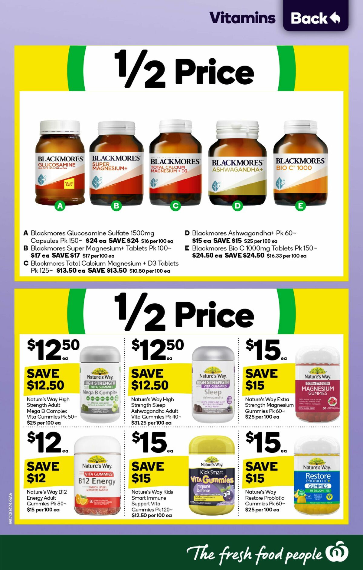 Woolworths Catalogues from 10 April