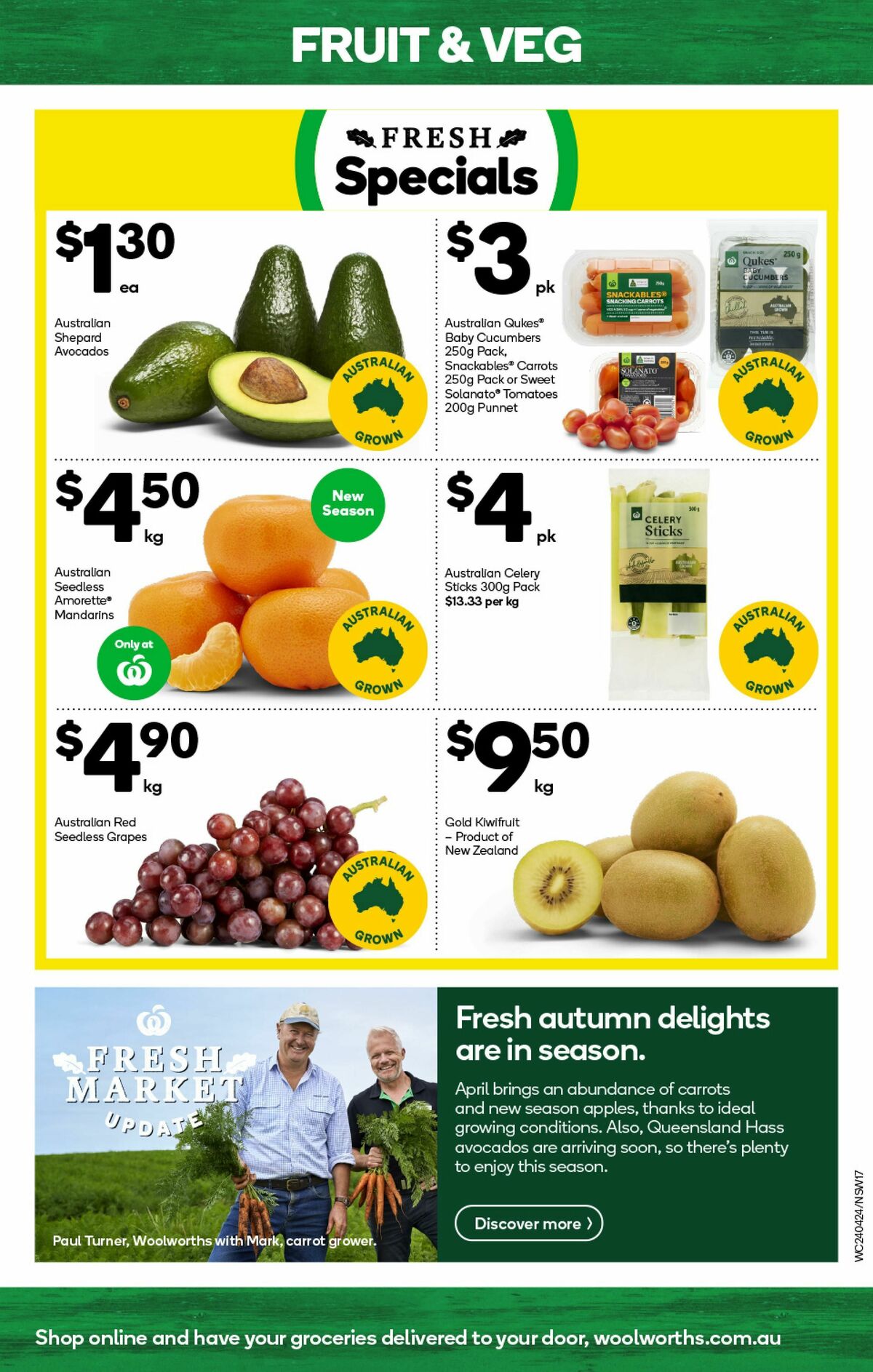 Woolworths Catalogues from 24 April