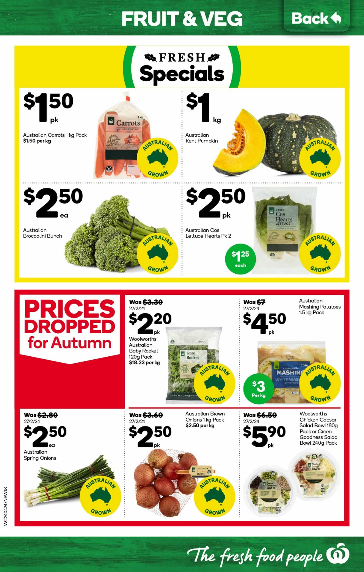 Woolworths Catalogues from 24 April