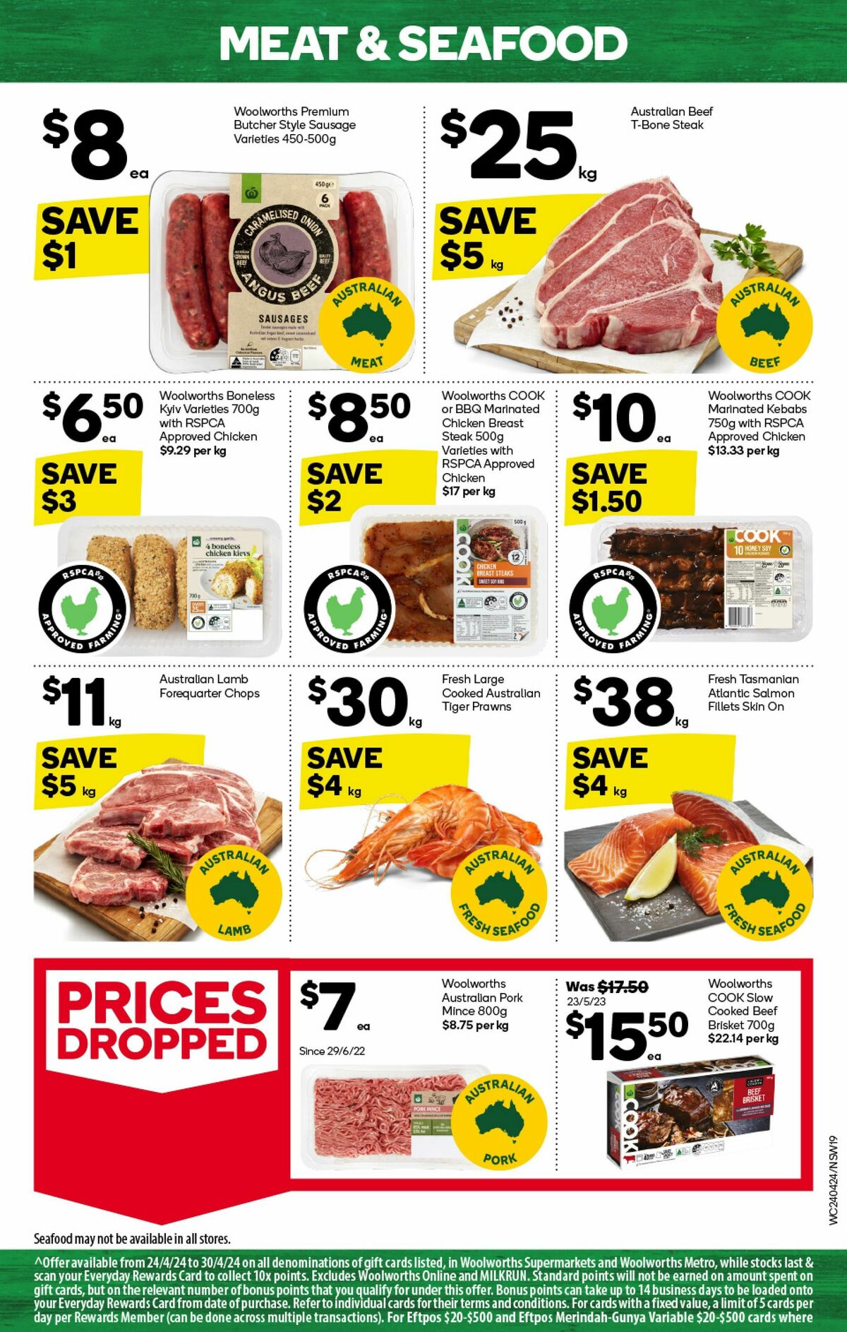 Woolworths Catalogues from 24 April