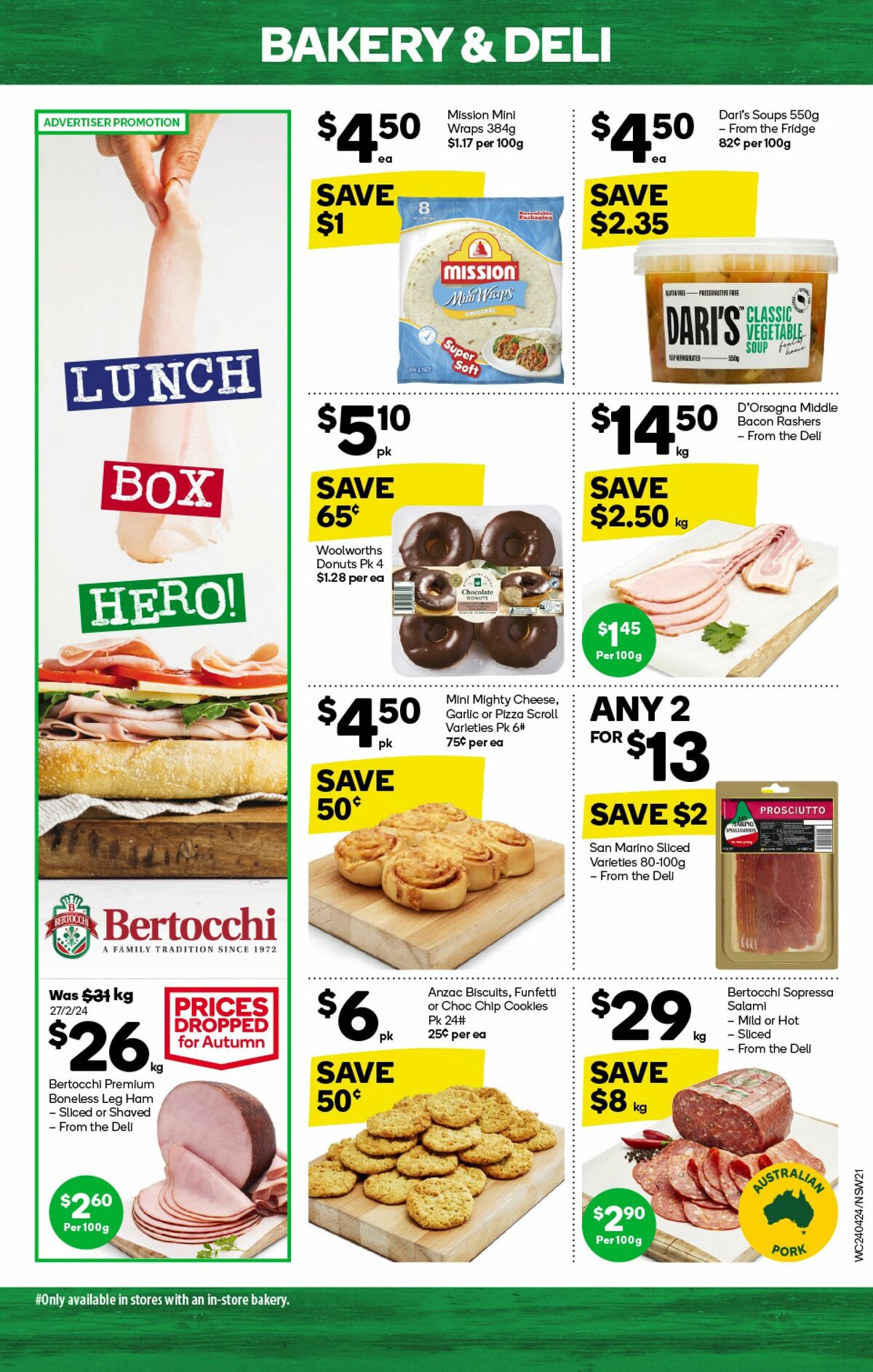 Woolworths Catalogues from 24 April