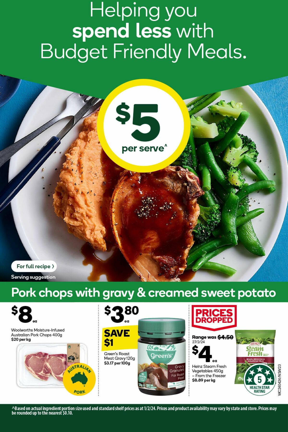 Woolworths Catalogues from 24 April