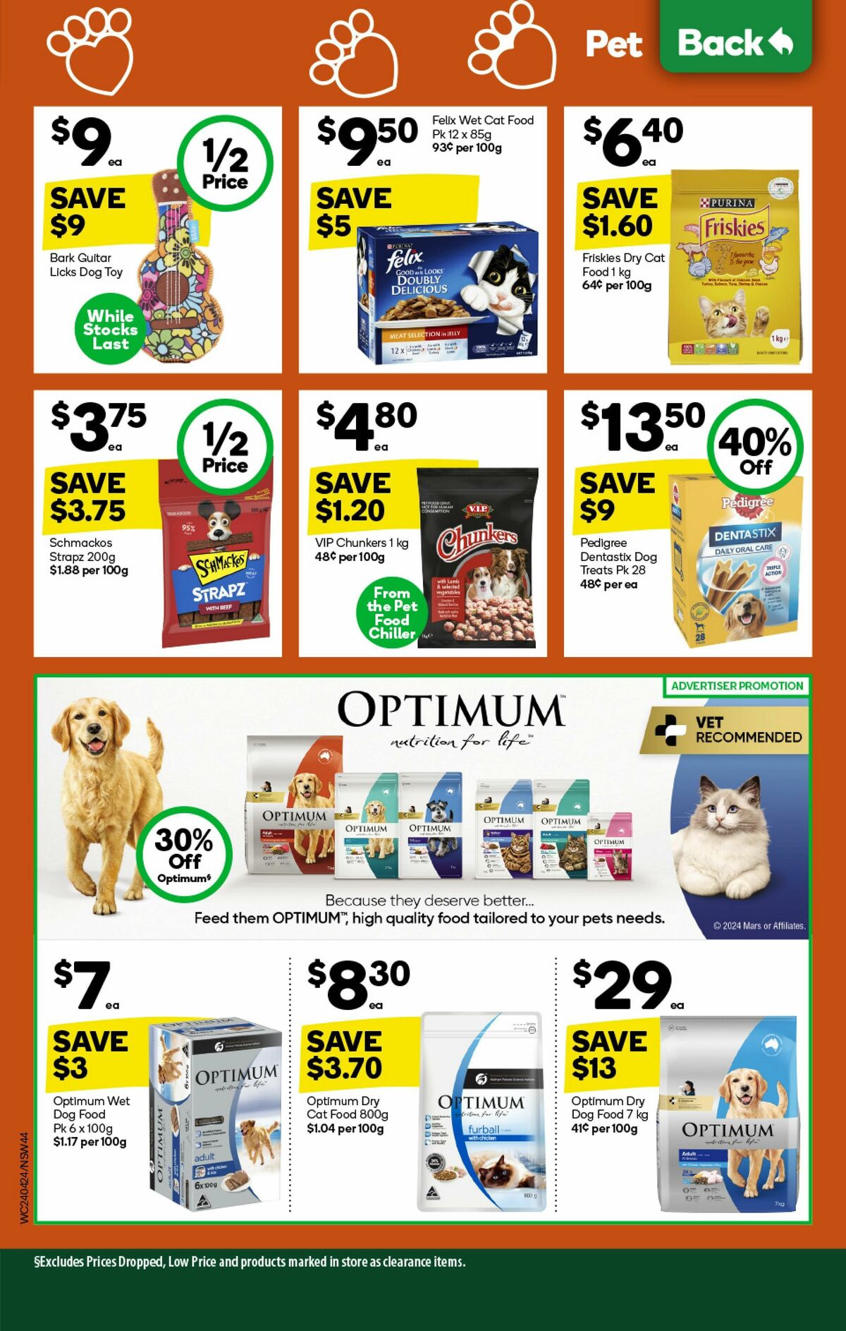 Woolworths Catalogues from 24 April