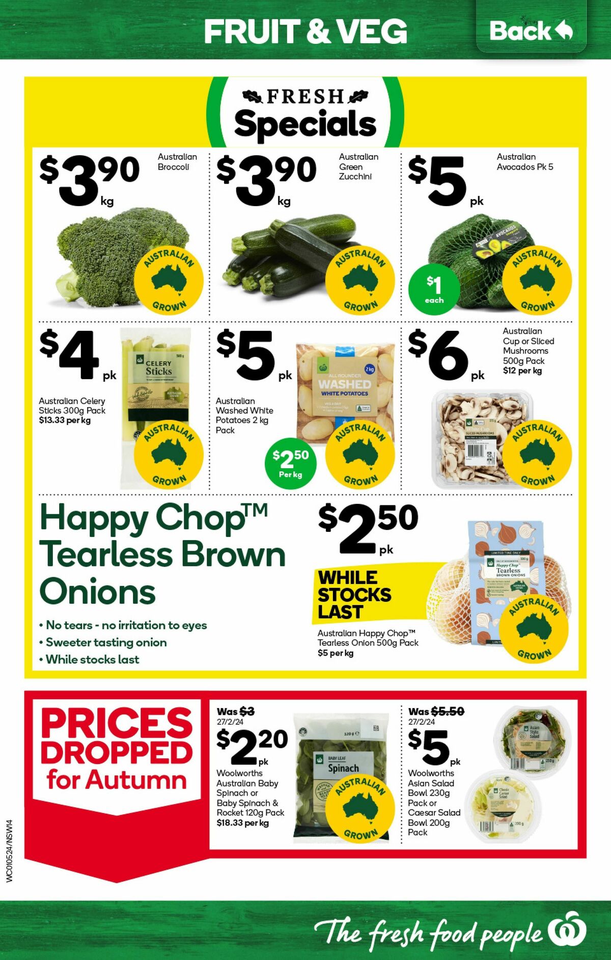 Woolworths Catalogues from 1 May