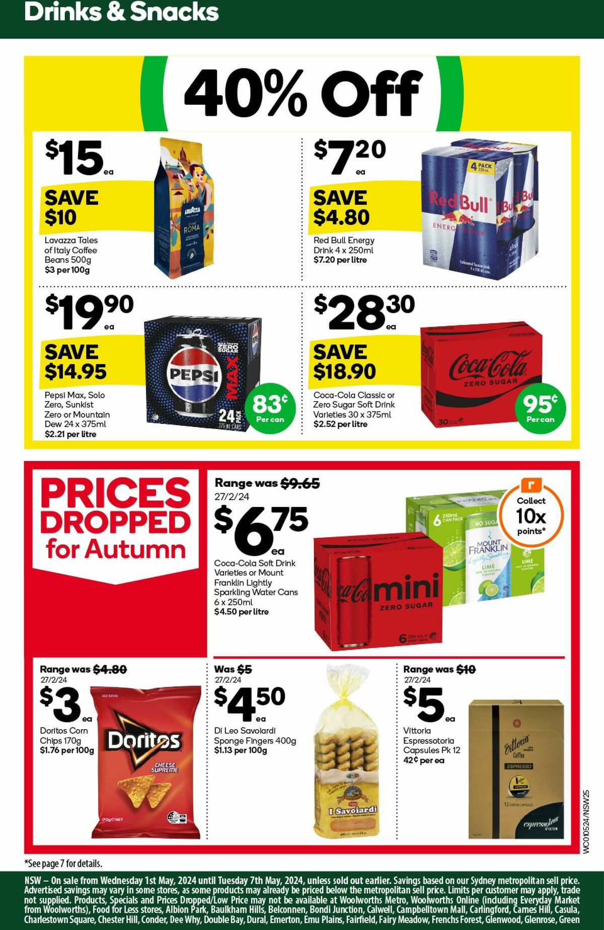 Woolworths Catalogues from 1 May