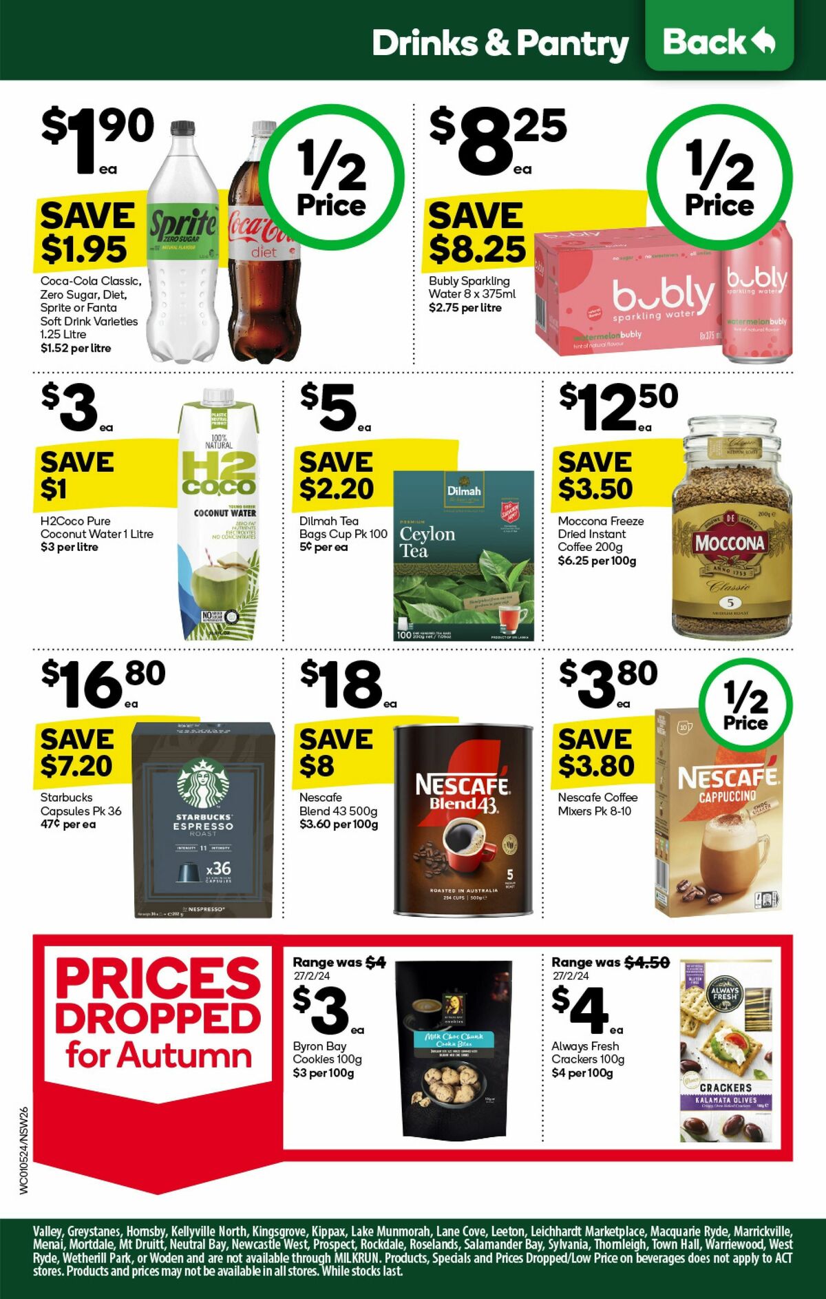 Woolworths Catalogues from 1 May