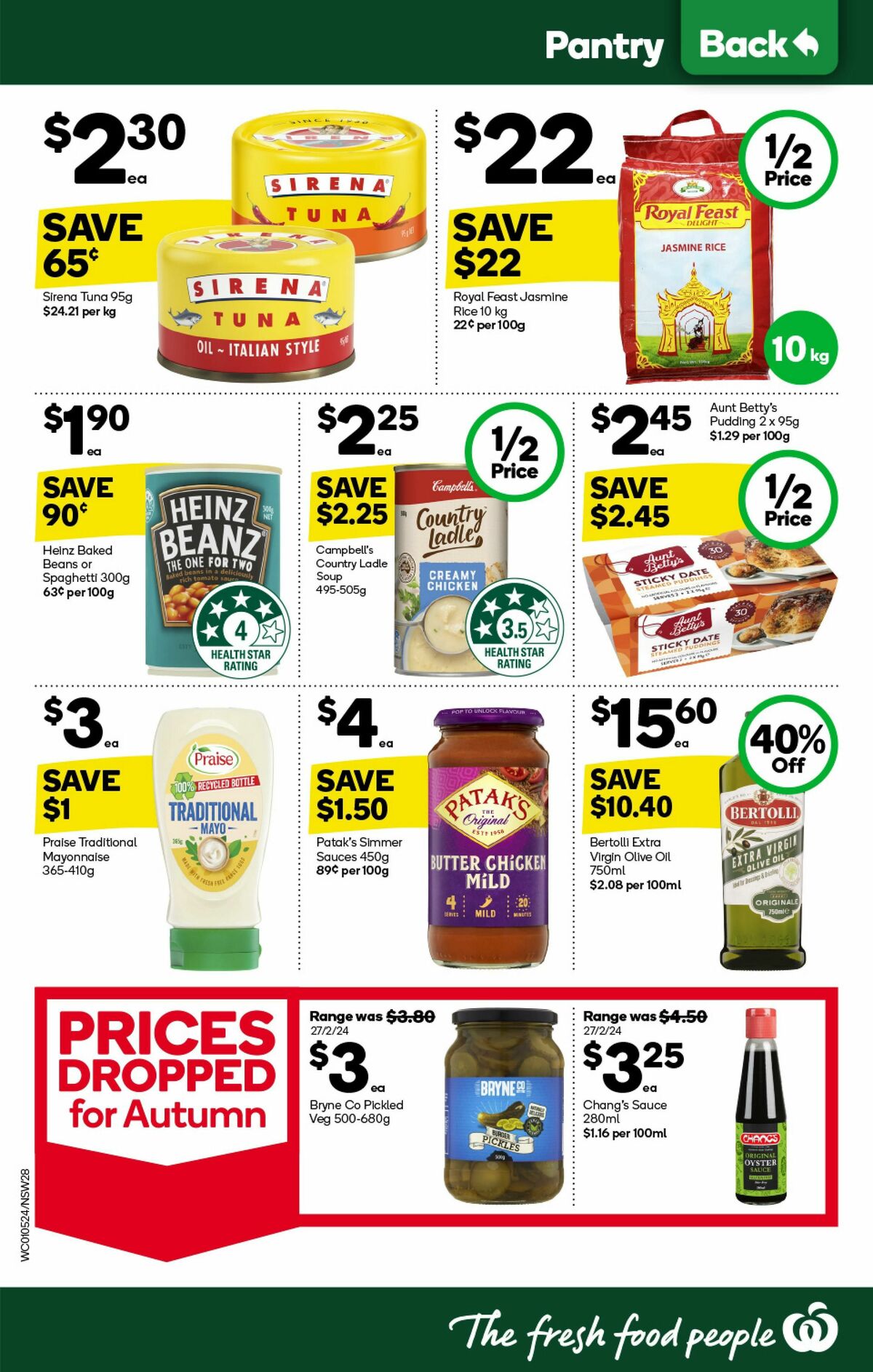 Woolworths Catalogues from 1 May