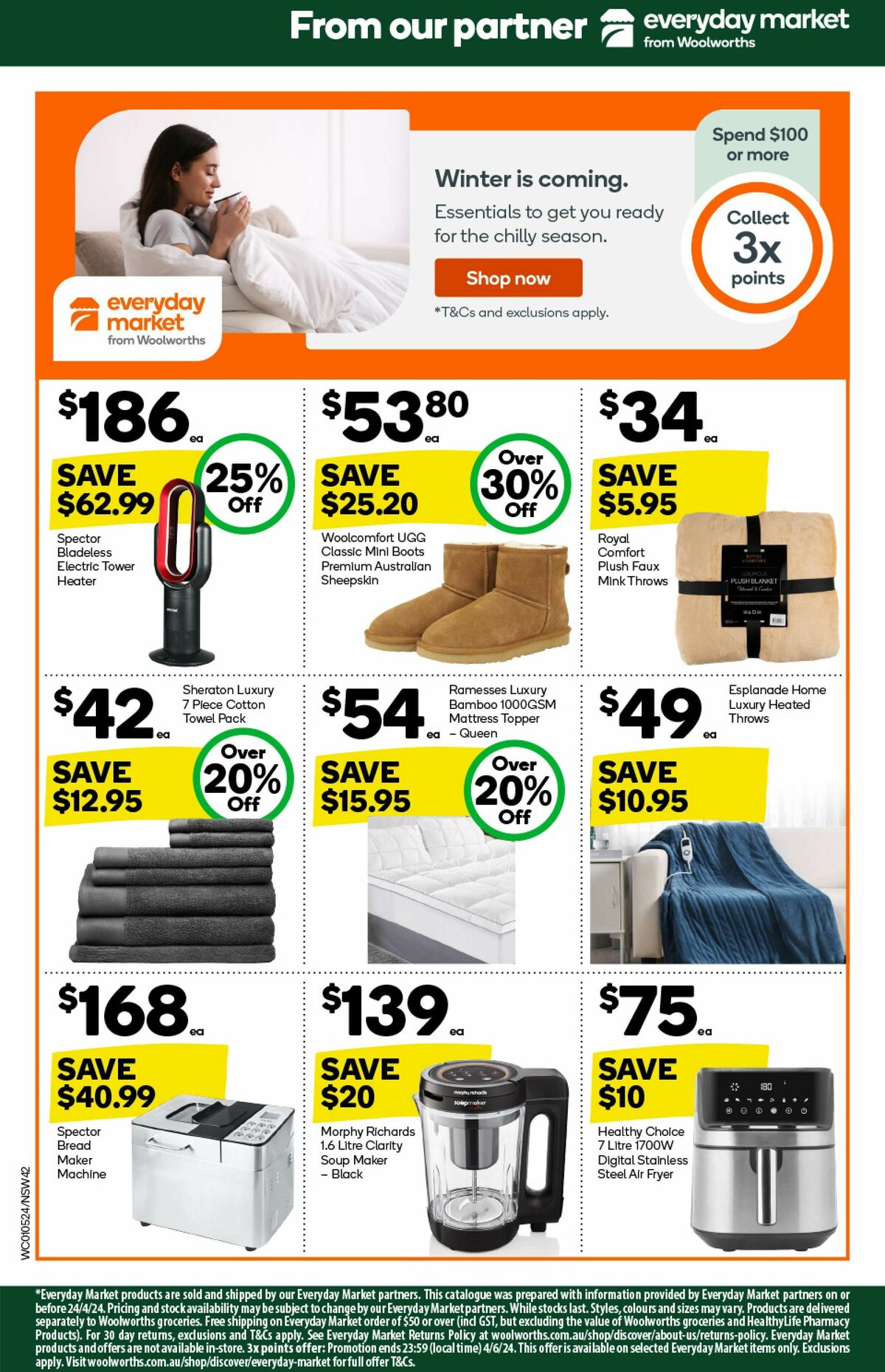 Woolworths Catalogues from 1 May