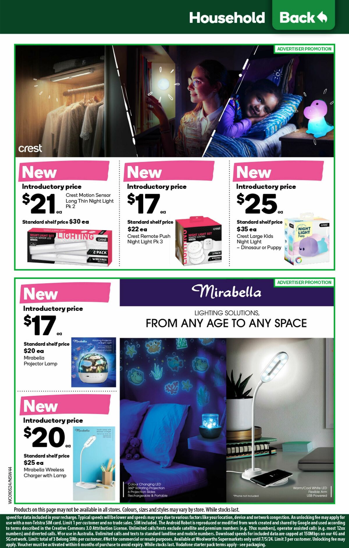 Woolworths Catalogues from 1 May