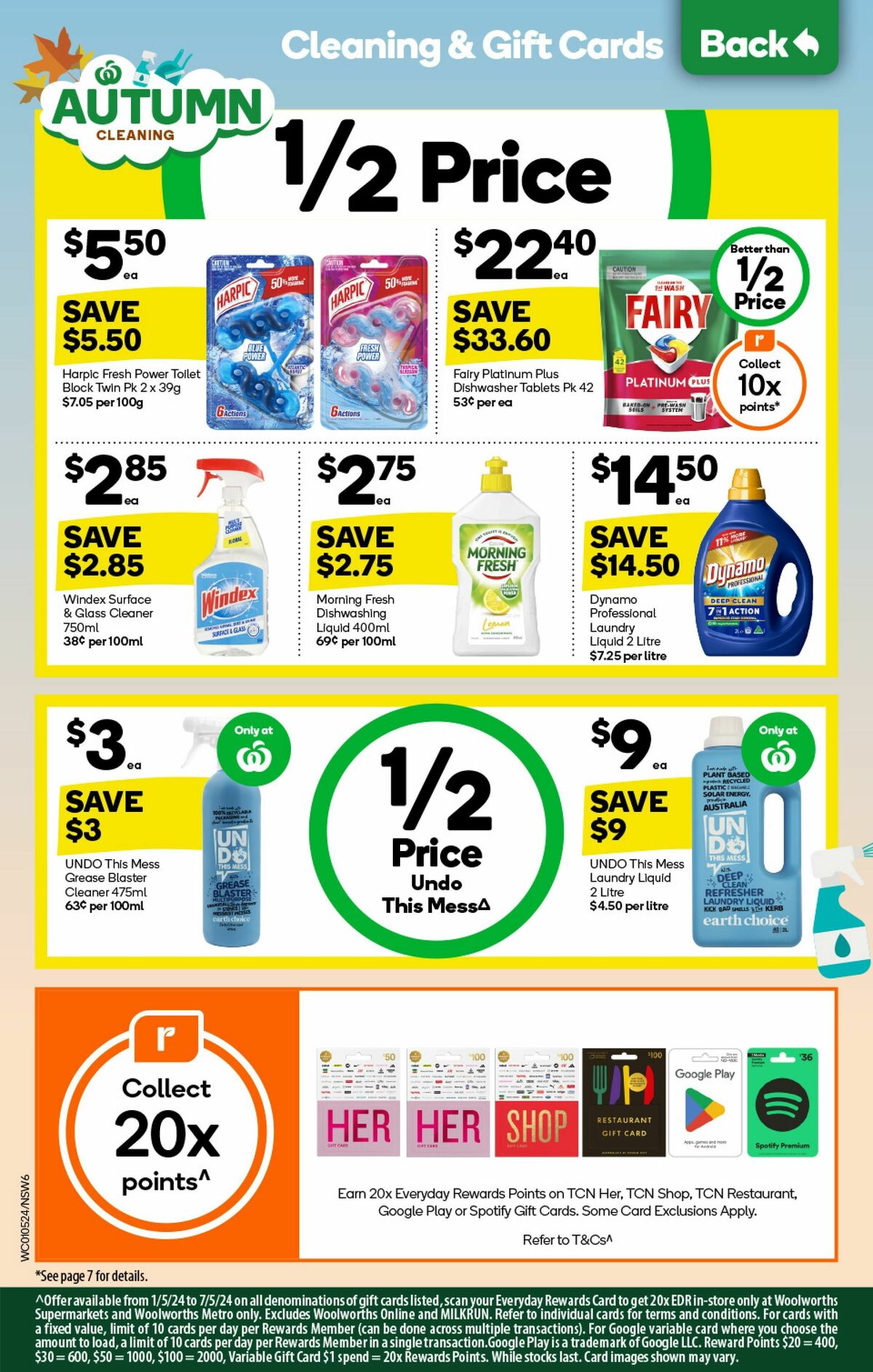 Woolworths Catalogues from 1 May