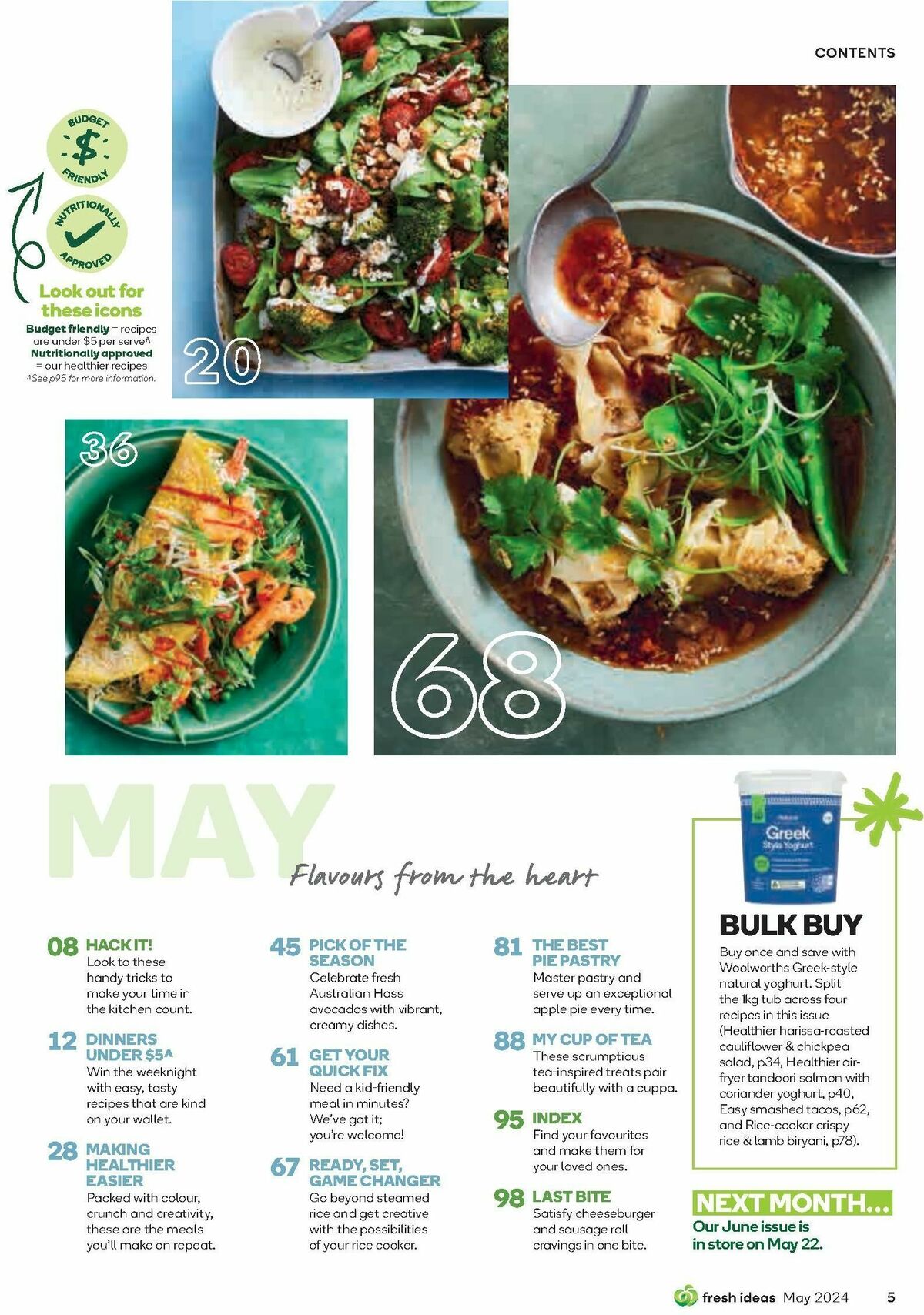 Woolworths Fresh Ideas Magazine May Catalogues from 1 May