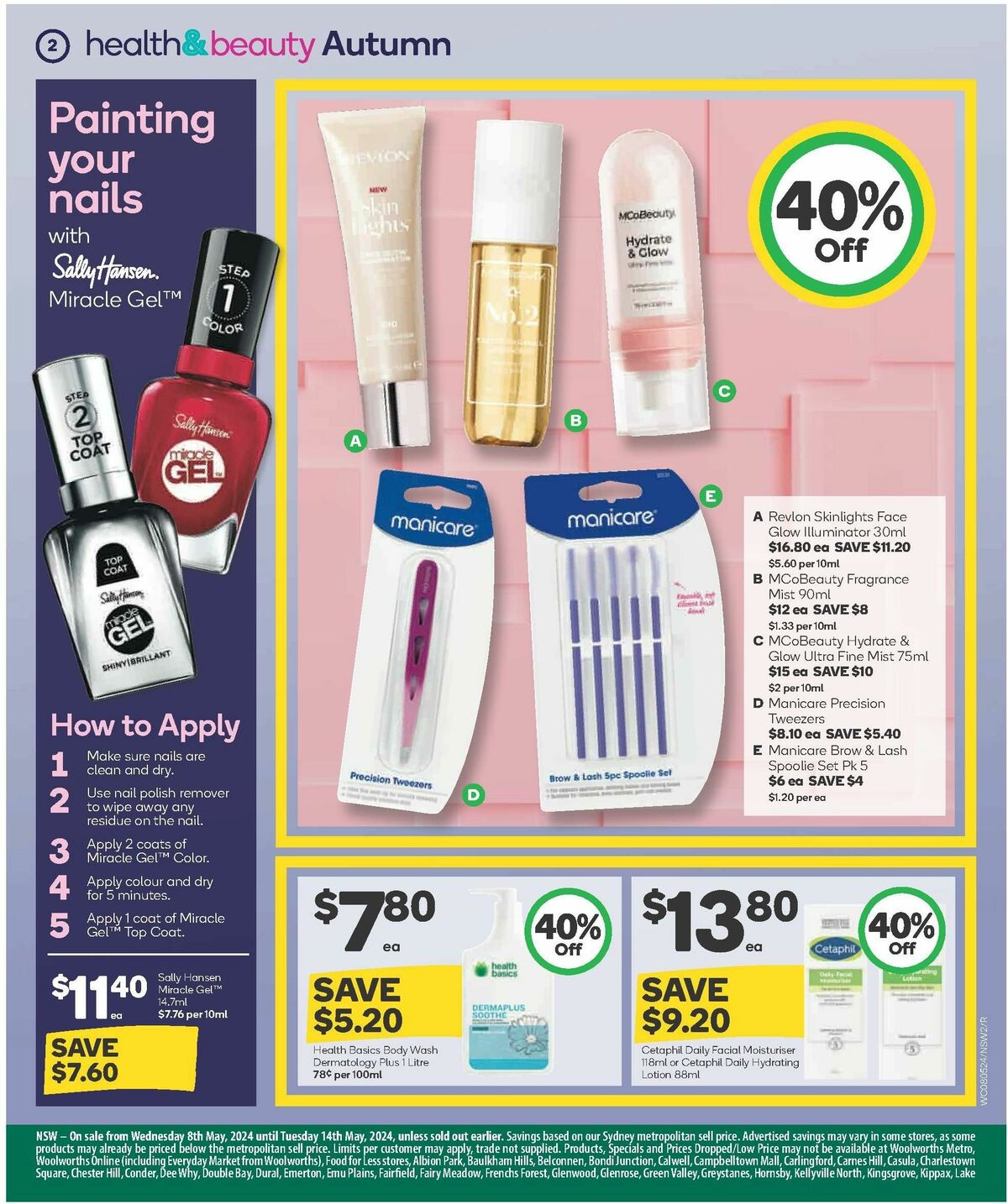 Woolworths Autumn Health & Beauty Catalogues from 8 May