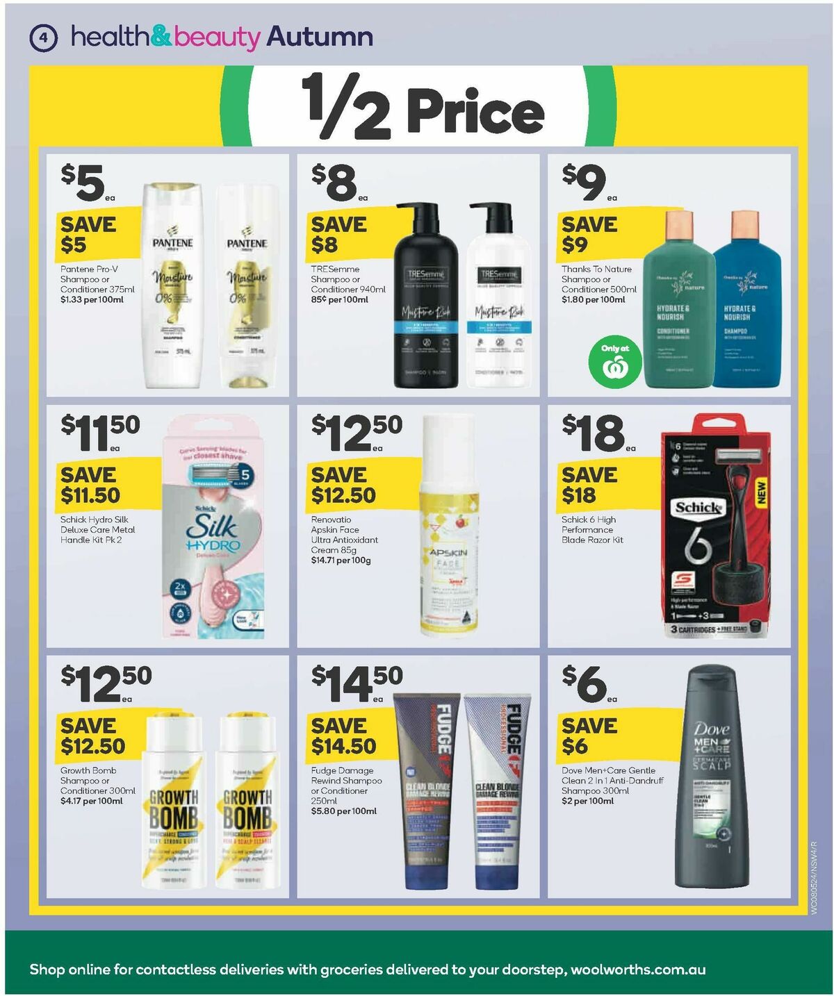 Woolworths Autumn Health & Beauty Catalogues from 8 May