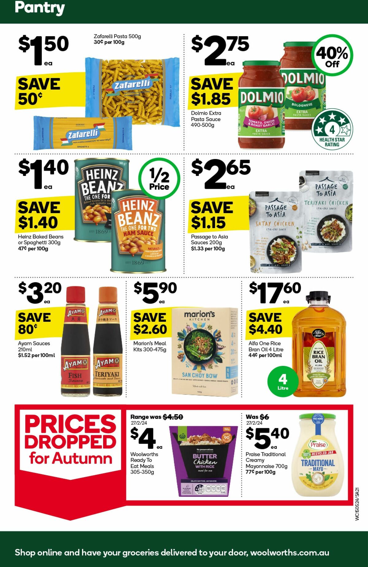 Woolworths Catalogues from 15 May