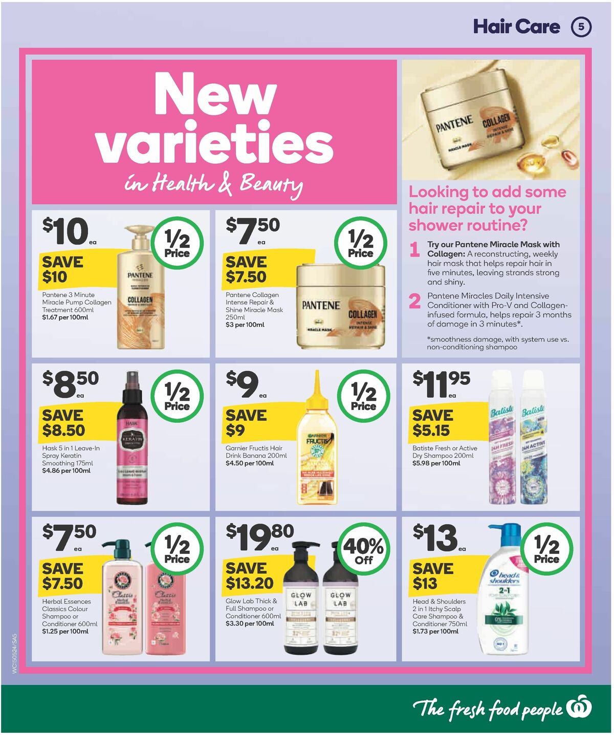 Woolworths Autumn Health & Beauty Catalogues from 15 May