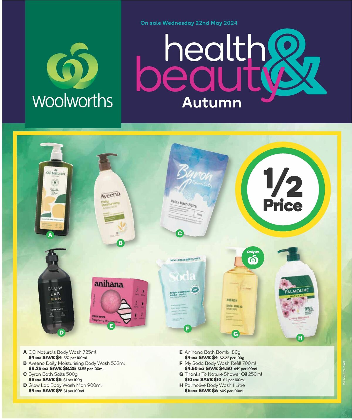 Woolworths Autumn Health & Beauty Catalogues from 22 May