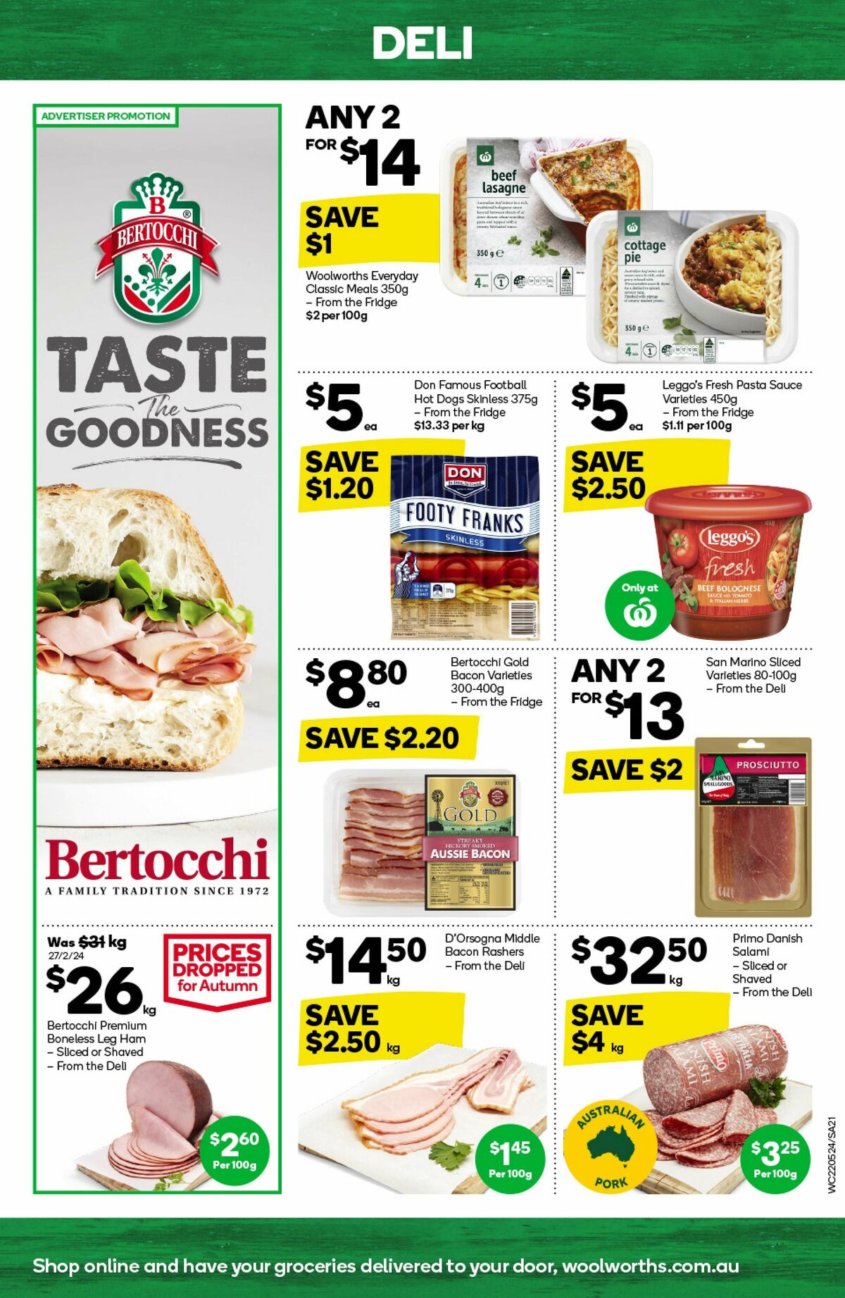 Woolworths Catalogues from 22 May