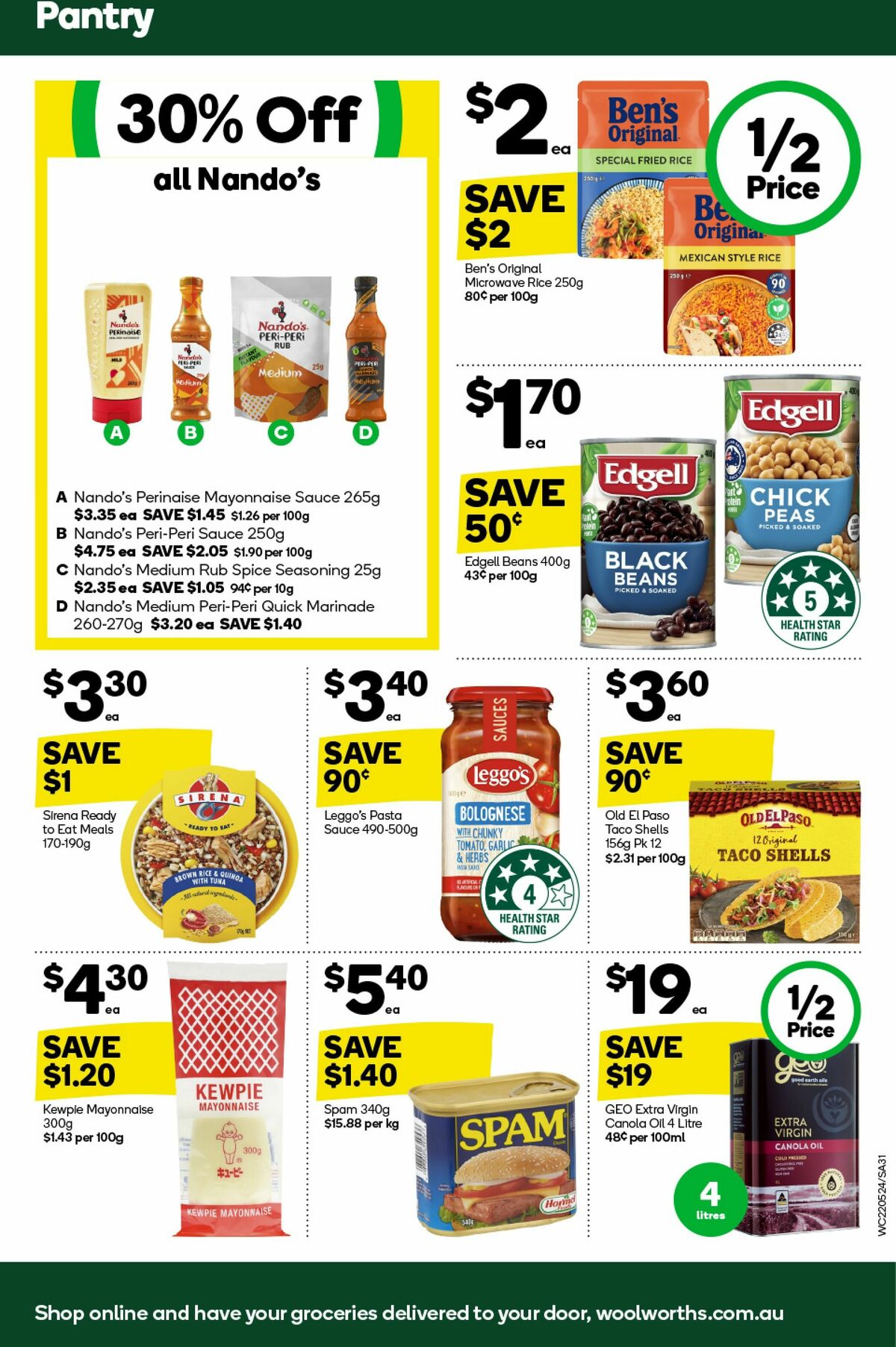 Woolworths Catalogues from 22 May