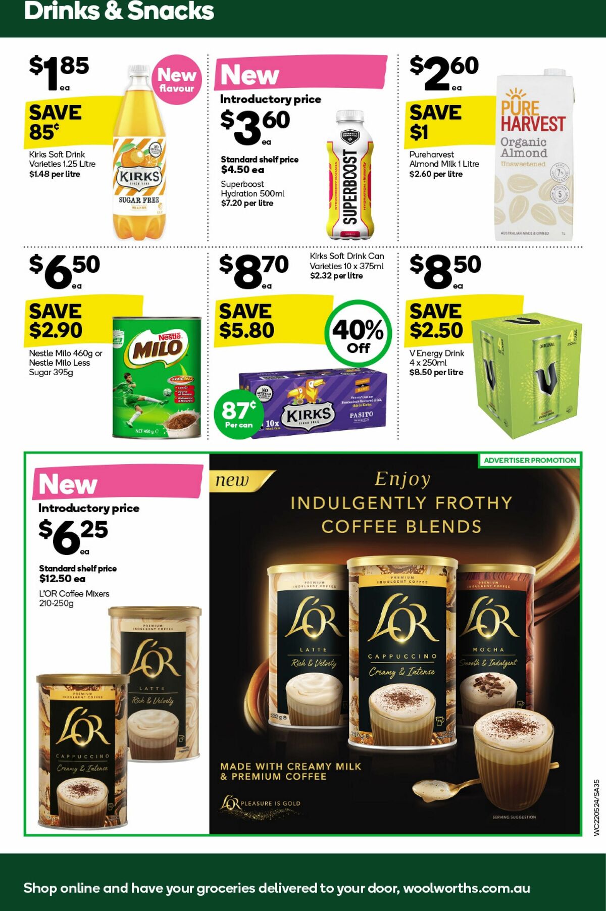 Woolworths Catalogues from 22 May