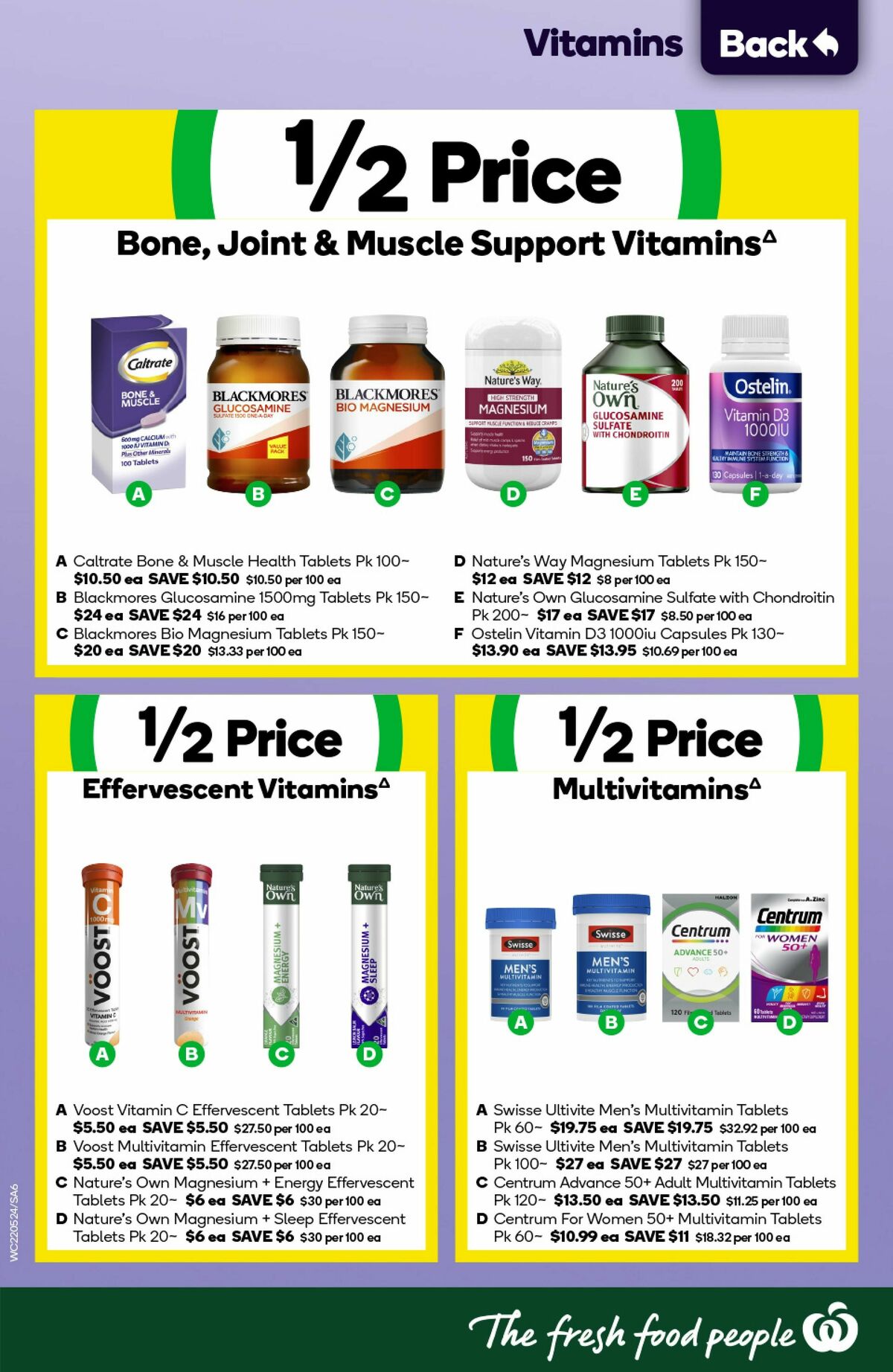 Woolworths Catalogues from 22 May