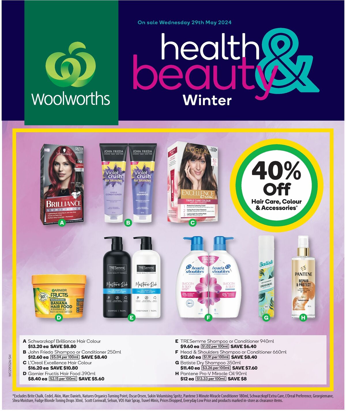 Woolworths Autumn Health & Beauty Winter Catalogues from 29 May