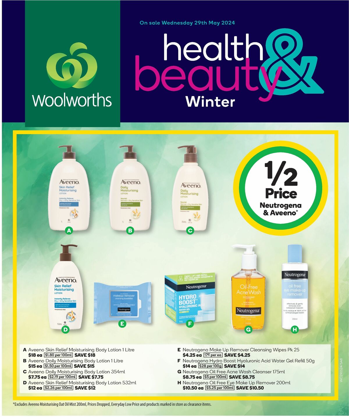 Woolworths Autumn Health & Beauty Winter Catalogues from 29 May