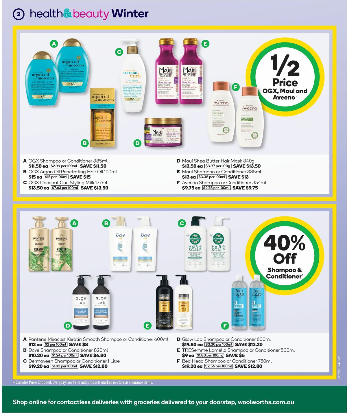 Woolworths Autumn Health & Beauty Winter Catalogues from 29 May