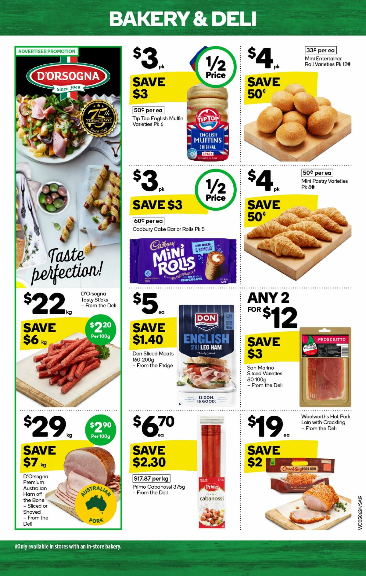 Woolworths Catalogues from 5 June